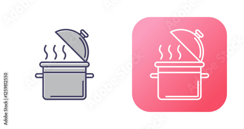 Cooking Pot Vector Icon