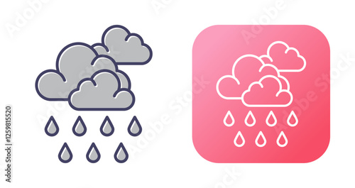 Monsoon Vector Icon