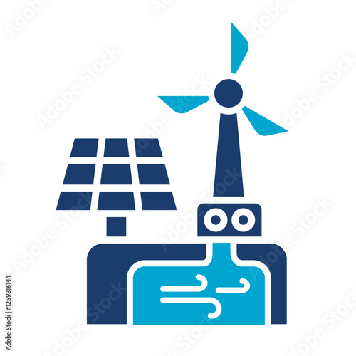 Wind Turbines Icon