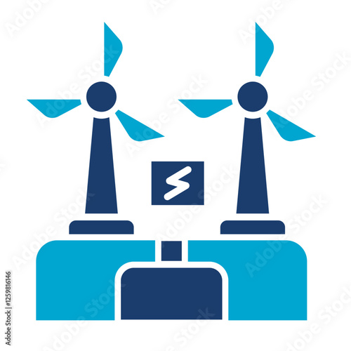 Wind Turbines Icon