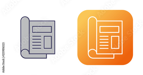 Magazine Vector Icon