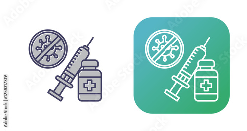 Vaccine Vector Icon