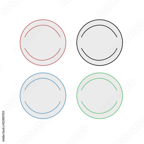 COLORFUL PRODUCT PAPER TAGS COLLECTION VECTOR