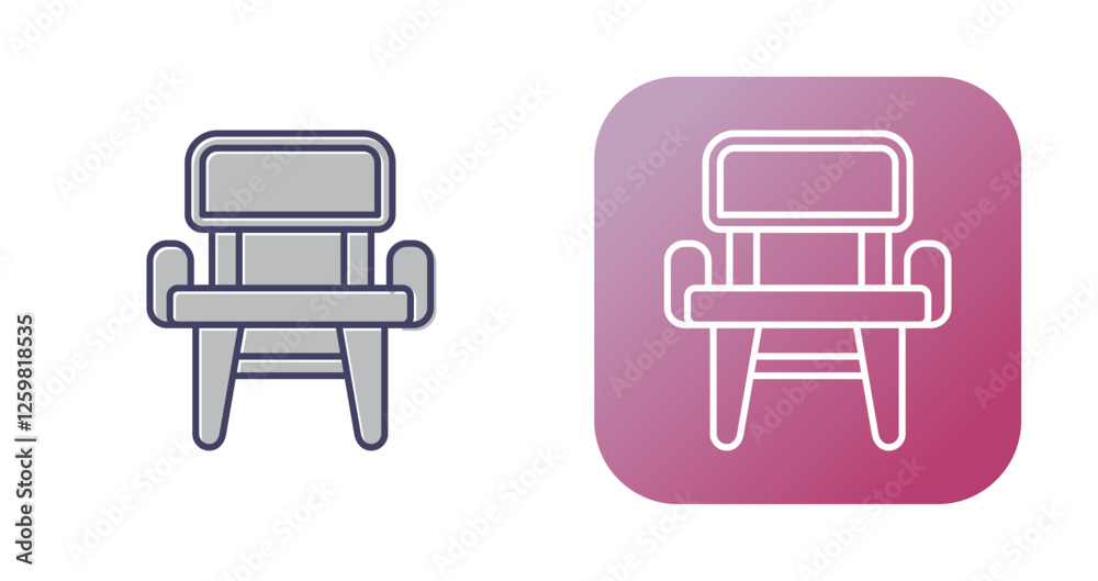 Chair Vector Icon Chair Vector Icon