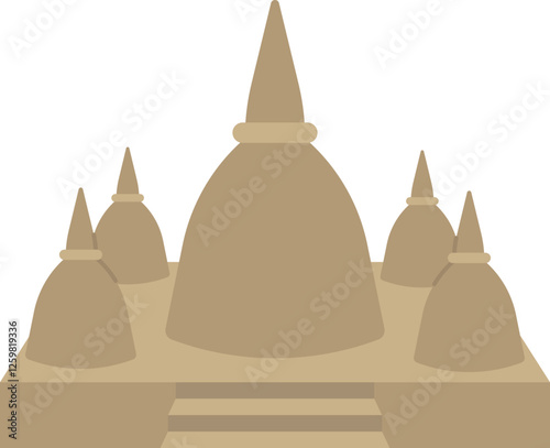 Illustration of Sand Pagoda