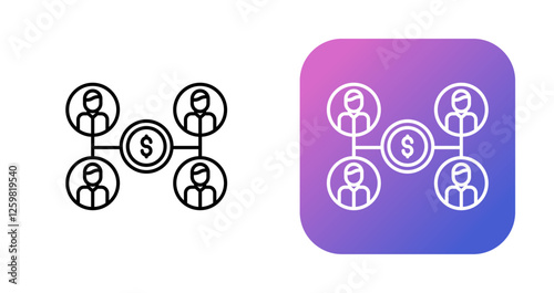 Crowdfunding Vector Icon