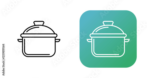 Cooking Pot Vector Icon