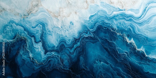 Wallpaper Mural A sleek blue gradient abstract background with subtle transitions, perfect for social media posts, branding, and modern graphic design projects. Torontodigital.ca