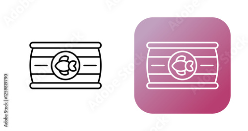 Canned Food Vector Icon