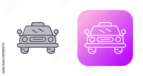 Taxi Vector Icon
