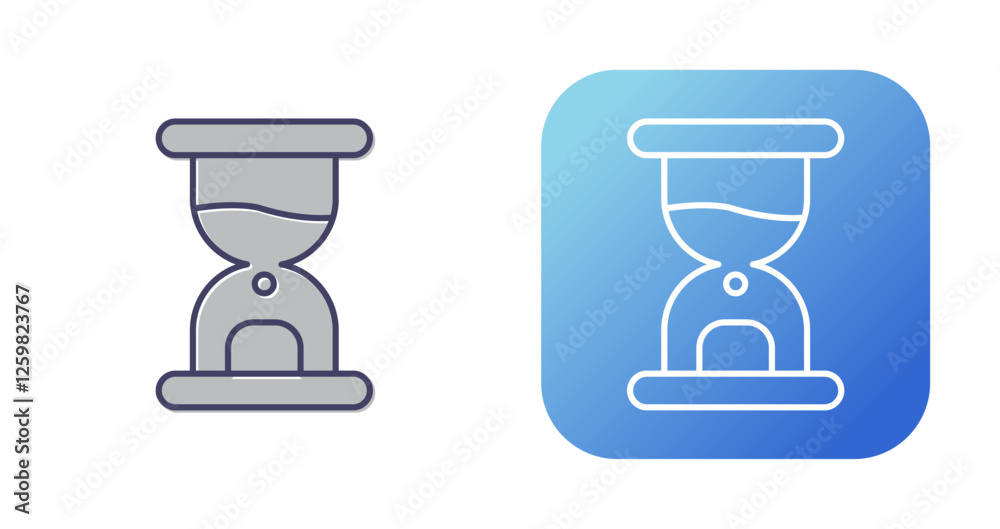 Hourglass Vector Icon Hourglass Vector Icon