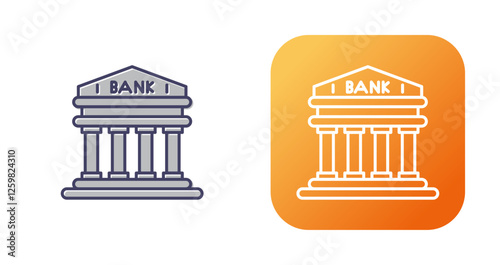 Bank Vector Icon