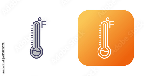 Fahrenheit Vector Icon