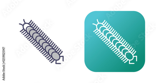 Centipede Vector Icon