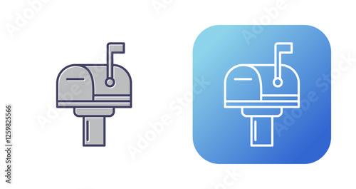 Mail Box Vector Icon