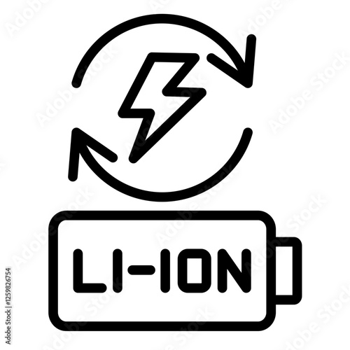 Lithium Ion Icon