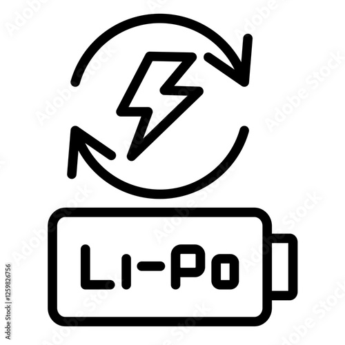 Lithium Polymer Icon