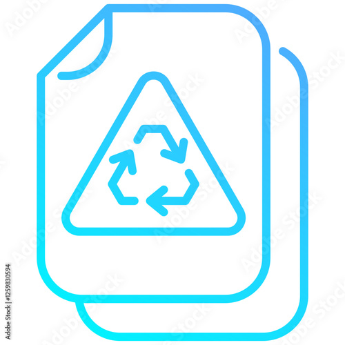 Recycled Paper Icon