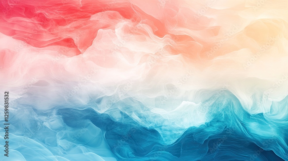 Hi-key abstract seascape with soft gradient effect Hi-key abstract seascape with soft gradient effect