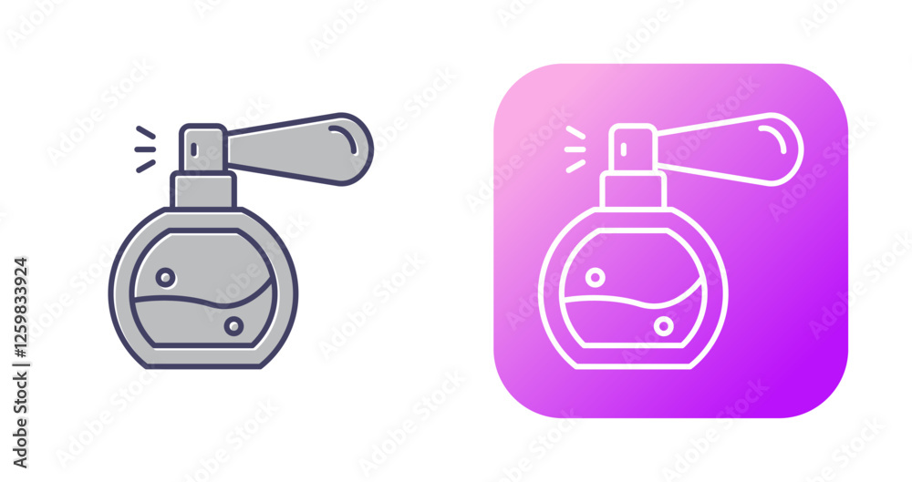 Obraz premium Fragrance Vector Icon