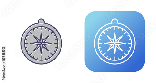Compass Vector Icon