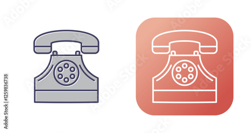 Telephone Vector Icon