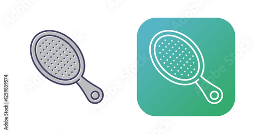 Hair Brush Vector Icon