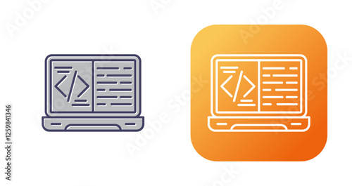 Coding Vector Icon