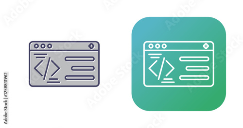 Programming Vector Icon