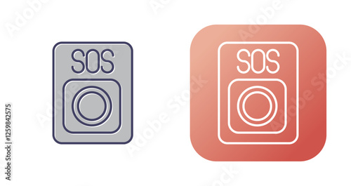 Sos Vector Icon