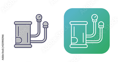 Sphygmomanometer Vector Icon