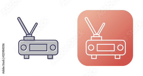 Router Vector Icon
