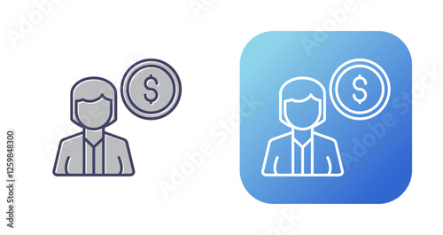 Buyer Vector Icon