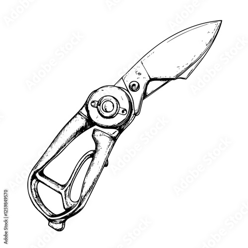 Versatile pruning shears for gardening projects, enhancing plant care and maintenance efficiently