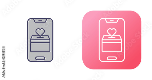 Online Donation Vector Icon