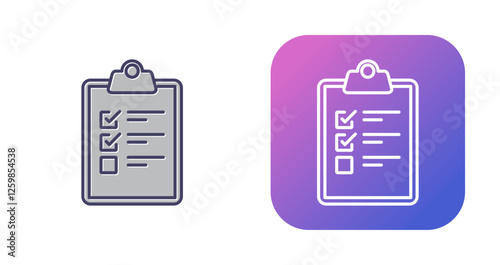 Checklist Vector Icon