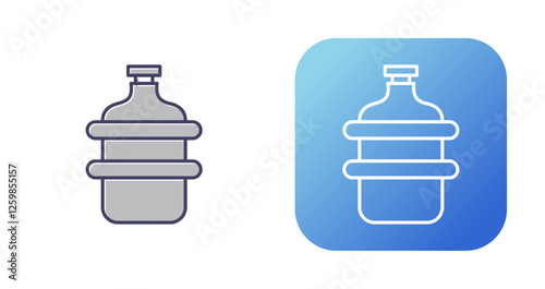 Gallon Vector Icon