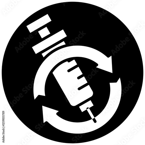Needle Exchange Icon
