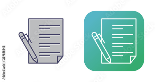 Write Vector Icon