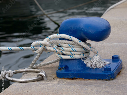 Anlegestelle im Hafen