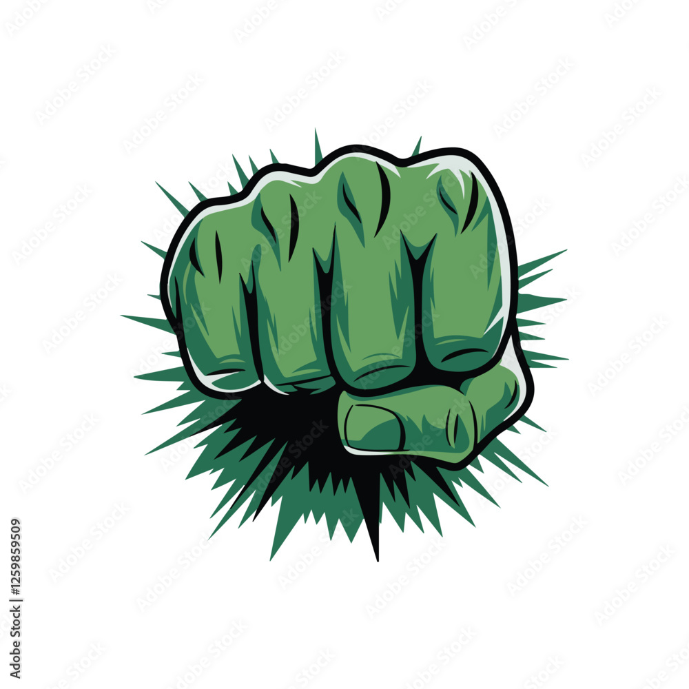 Fototapeta premium fist hand vector art, fist hand vector Design element 