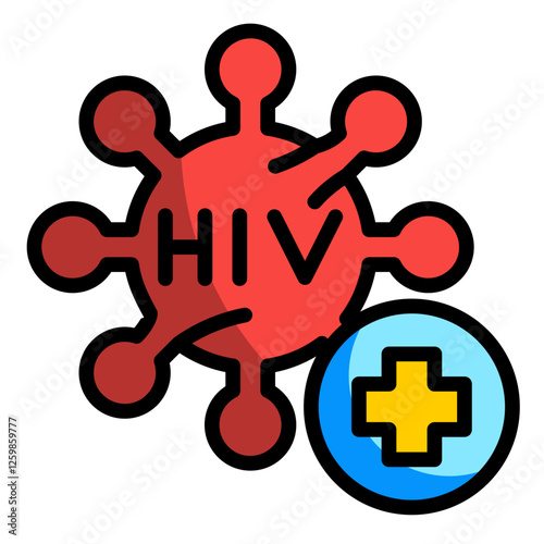 Hiv Positive Icon