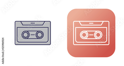 Cassette Vector Icon