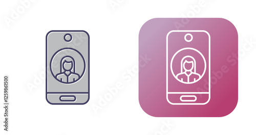 Video Calling Vector Icon
