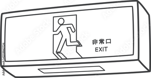 非常口（避難口誘導灯）