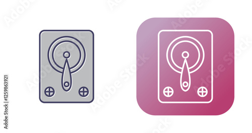 Hard Drive Vector Icon