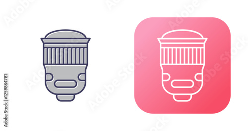 Camera Lens Vector Icon