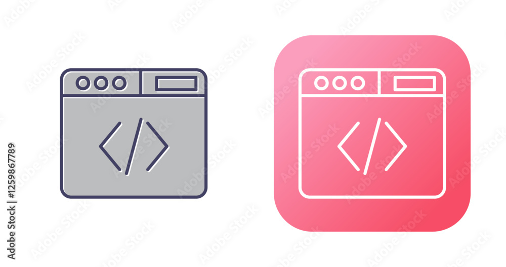Browser Vector Icon Browser Vector Icon