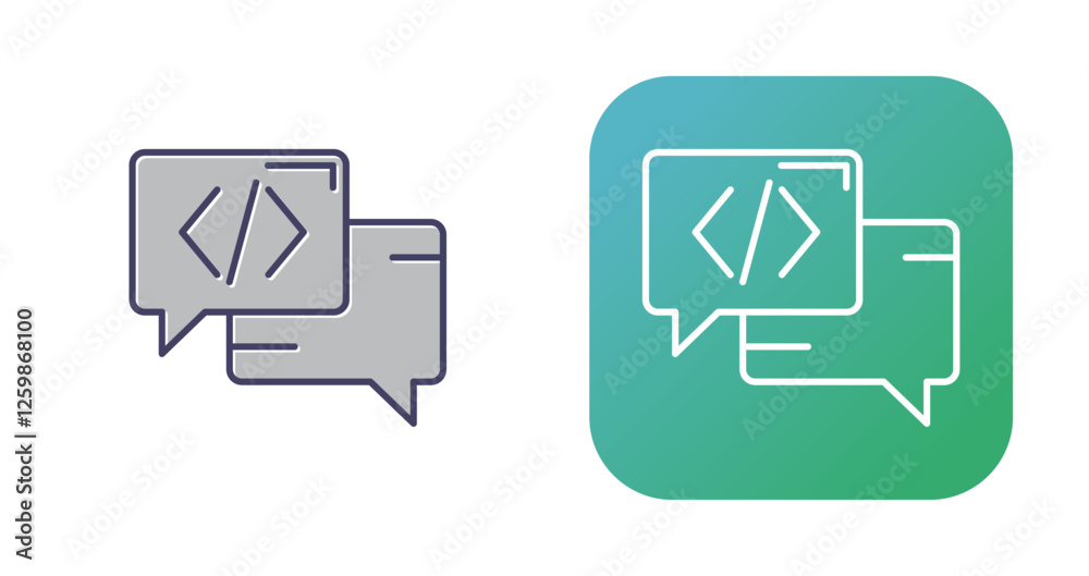 Conversation Vector Icon Conversation Vector Icon