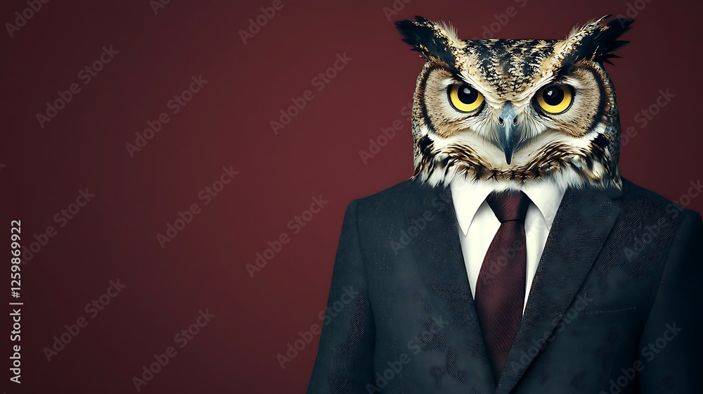 portrait of an owl portrait of an owl